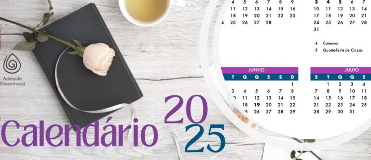 Hora de Planejar: calendário 2025 para download